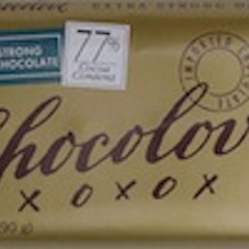 Chocolove Extra Strong Dark Chocolate 77%